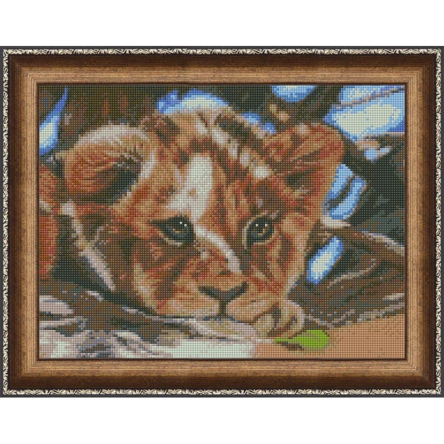 Beldizart Deimantinio dažymo rinkinys Liūtas 40х30 cm AZ-1524 – 2