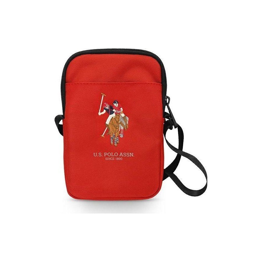 US Polo Assn Handbag USPBPUGFLRE Red