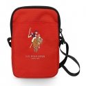 US Polo Assn Handbag USPBPUGFLRE Red