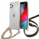 Guess GUHCP12MKC4GSGO iPhone 12/12 Pro 6.1" Transparent hard case 4G Gold Chain Guess GUHCP12MKC4GSGO iPhone 12/12 Pro 6.1" Transparent hard case 4G Gold Chain