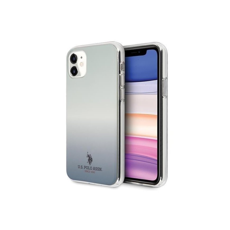 Us Polo Assn US Polo USHCN61TRDGLB iPhone 11 Blue/Blue Gradient Pattern Collection – 2