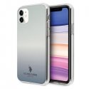 Us Polo Assn US Polo USHCN61TRDGLB iPhone 11 mėlyna/mėlyna gradiento raštų kolekcija