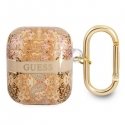 Guess GUA2HHFLD AirPods cover auksinis/auksinis Paisley Strap Collection