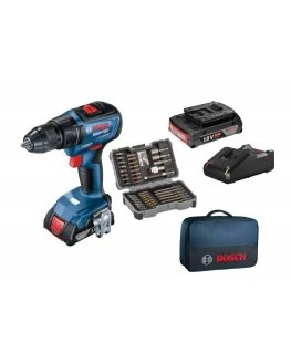 Cordless drill Bosch GSR 18V-50 PROFESSIONAL 18 V 2 x 2 Ah battery (06019H5004)