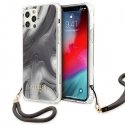 Guess GUHCP12LKSMAGR iPhone 12 Pro Max 6.7" gray/gray hardcase Marble Collection Guess GUHCP12LKSMAGR iPhone 12 Pro Max 6.7" gray/gray hardcase Marble Collection