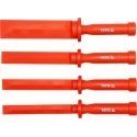 Yato non-scratch scraper set 4 pcs.