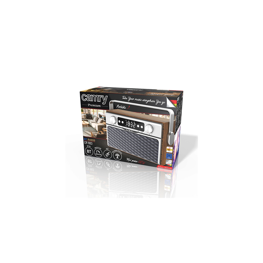 Radio with bluetooth CAMRY CR-1183 – 14