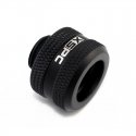 XSPC connector G1/4" to 14mm hard tube, black matte - 8 pcs XSPC connector G1/4" to 14mm hard tube, black matte - 8 pcs