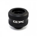 XSPC connector G1/4" to 14mm hard tube, black matte - 8 pcs XSPC connector G1/4" to 14mm hard tube, black matte - 8 pcs