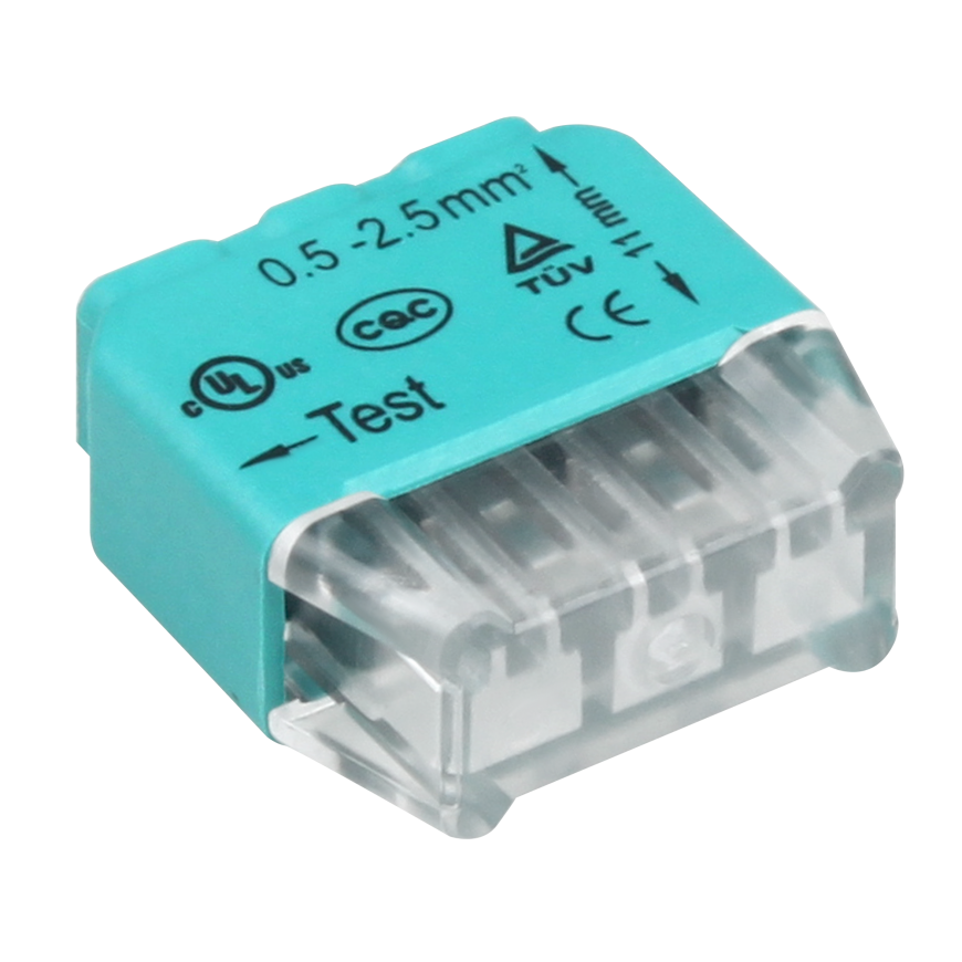 Orno 3-wire push-in connector for wire