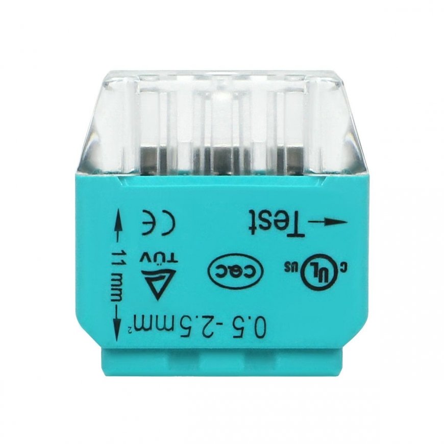 Orno 3 laidų įstumiama jungtis vielai 0,75-2,5 mm ? IEC 300V / 24A 100 vnt. – 4