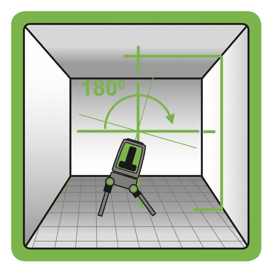 Laz. meter in green sp. "KAPRO" VECTOR – 4