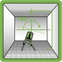 Laz. meter in green sp. "KAPRO" VECTOR