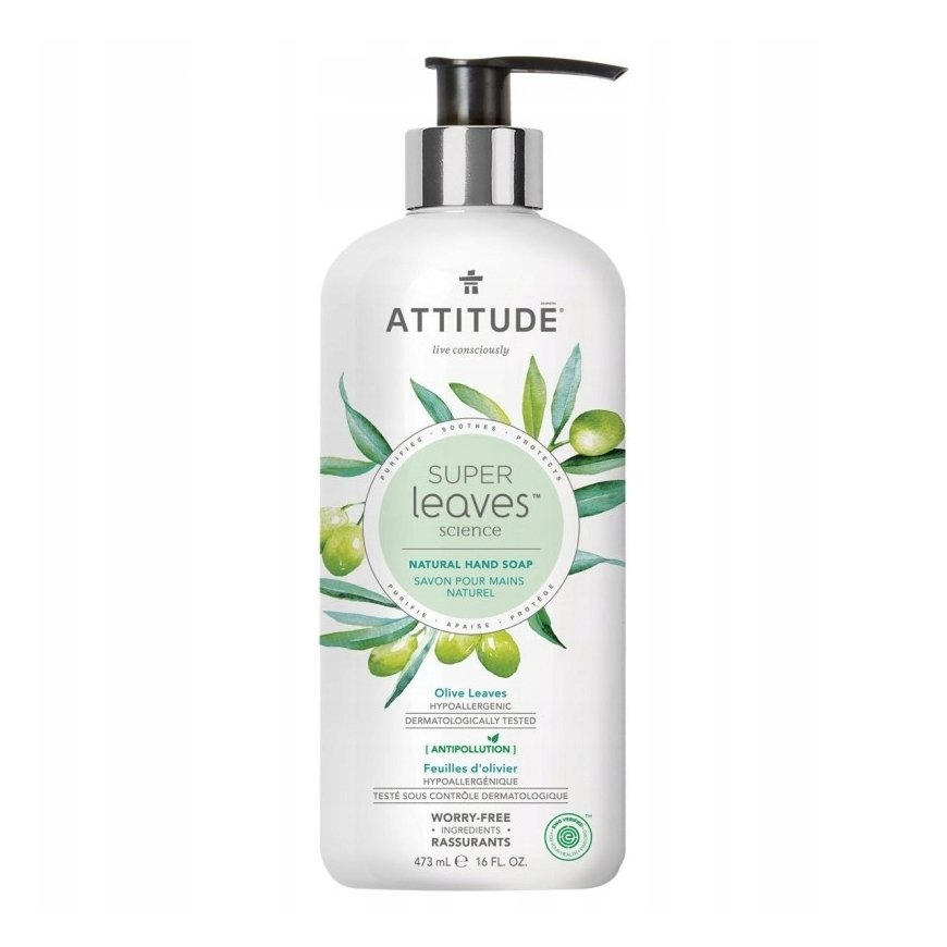 Attitude Super Leaves Hand Soap Olive