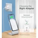 Magnetinis bevielis įkroviklis su stovu CHOETECH, 15W, MagSafe Magnetinis bevielis įkroviklis su stovu CHOETECH, 15W, MagSafe