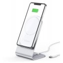 Magnetic wireless charger with stand CHOETECH, 15W, MagSafe