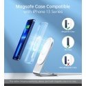 Magnetic wireless charger with stand CHOETECH, 15W, MagSafe