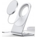 Magnetinis bevielis įkroviklis su stovu CHOETECH, 15W, MagSafe Magnetinis bevielis įkroviklis su stovu CHOETECH, 15W, MagSafe