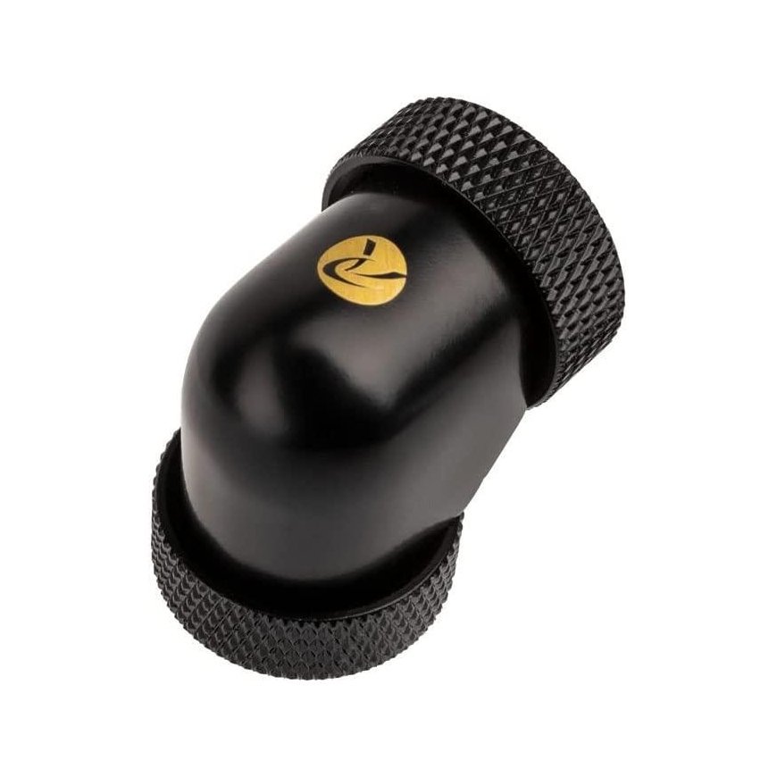Raijintek Raijintek connector PELIAS D140906, 14 mm, 90 degrees Adapter - 6 er pack, black – 5