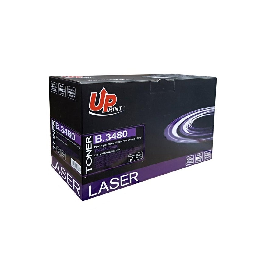 UPrint Black Compatible with TN-3480 (B.3480) toner