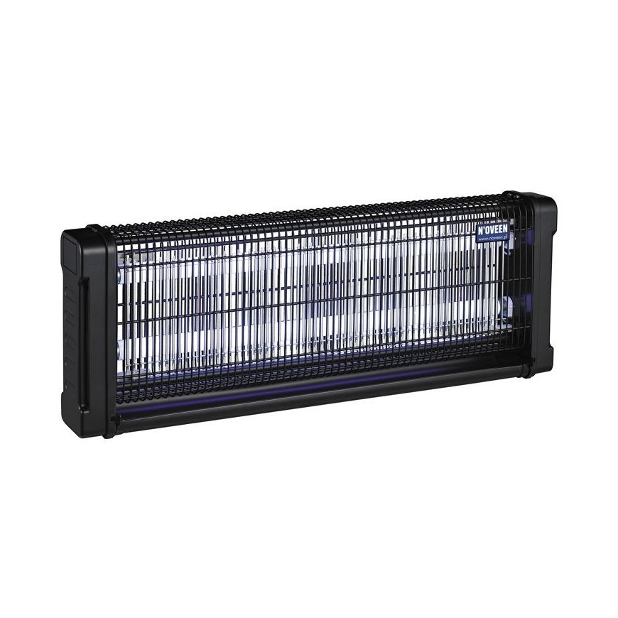 Lempa traukianti vabzdžius Noveen IKN 40 2X20 W, Juoda
