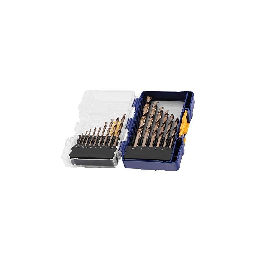 Stanley Drill set HSS Cobalt 1.5-10 mm 19 pcs. – 2