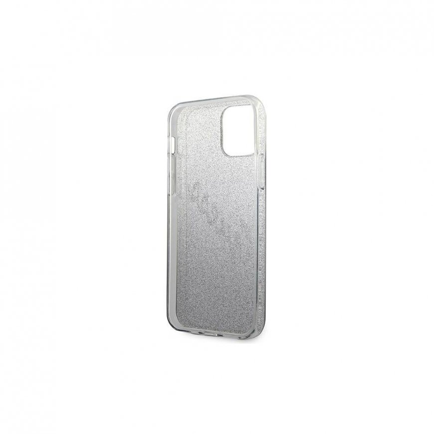 Guess GUHCP12SPCUGLSBK iPhone 12 mini 5.4" black/black hardcase Glitter Gradient Script – 5