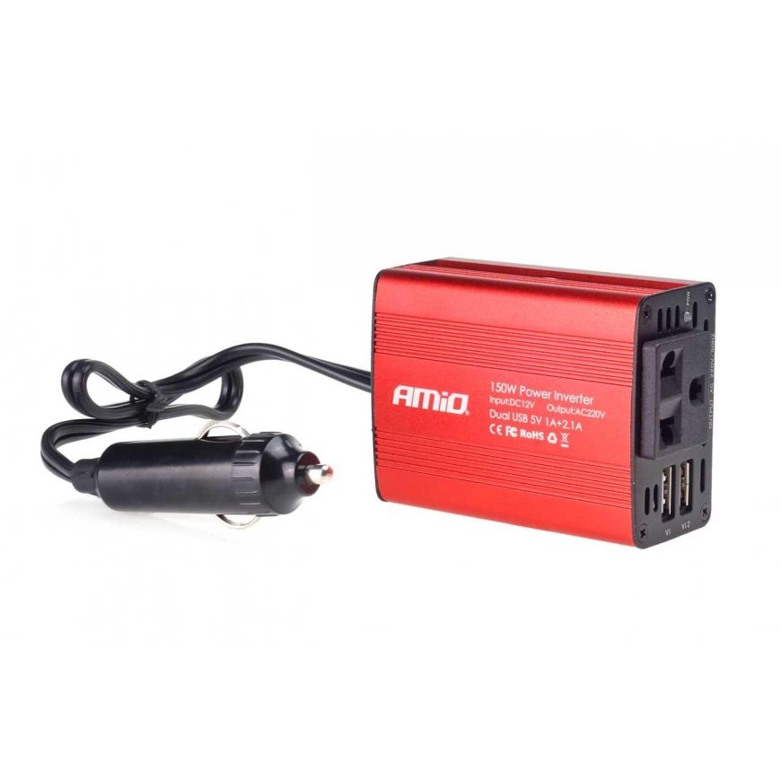 Amio Voltage converter 12v / 230v