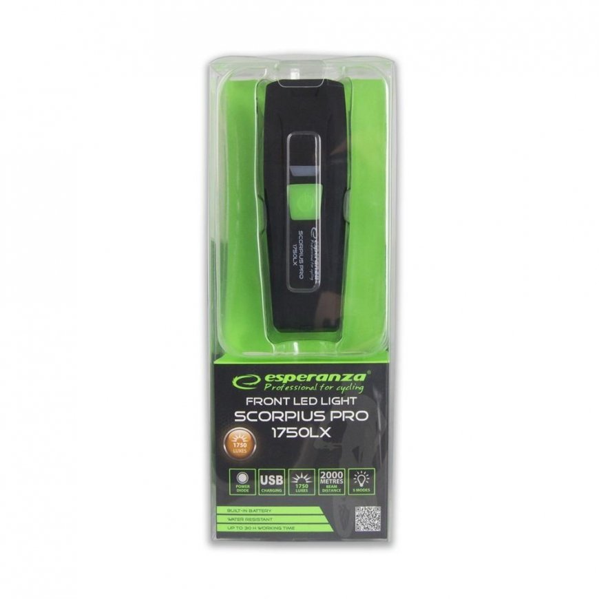Esperanza LED bike light for Scorpiuss Pro 1750 LX FRONT – 6