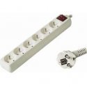 PremiumCord Power Strip 6 Outlets 7m White (pp6k07) PremiumCord Power Strip 6 Outlets 7m White (pp6k07)
