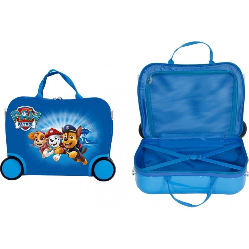 Nickelodeon Travel Suitcase - Psi Patrol - Baby Blue