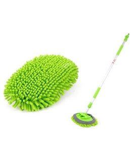 Amio Microfibre telescopic brush, 120-200cm flow
