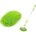 Amio Microfibre telescopic brush, 120-200cm flow Amio Microfibre telescopic brush, 120-200cm flow