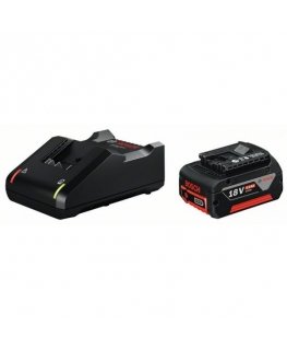 Bosch akumuliatorius GBA 18V 4.0AH + kroviklis GAL 18V-40 1600A01B9Y