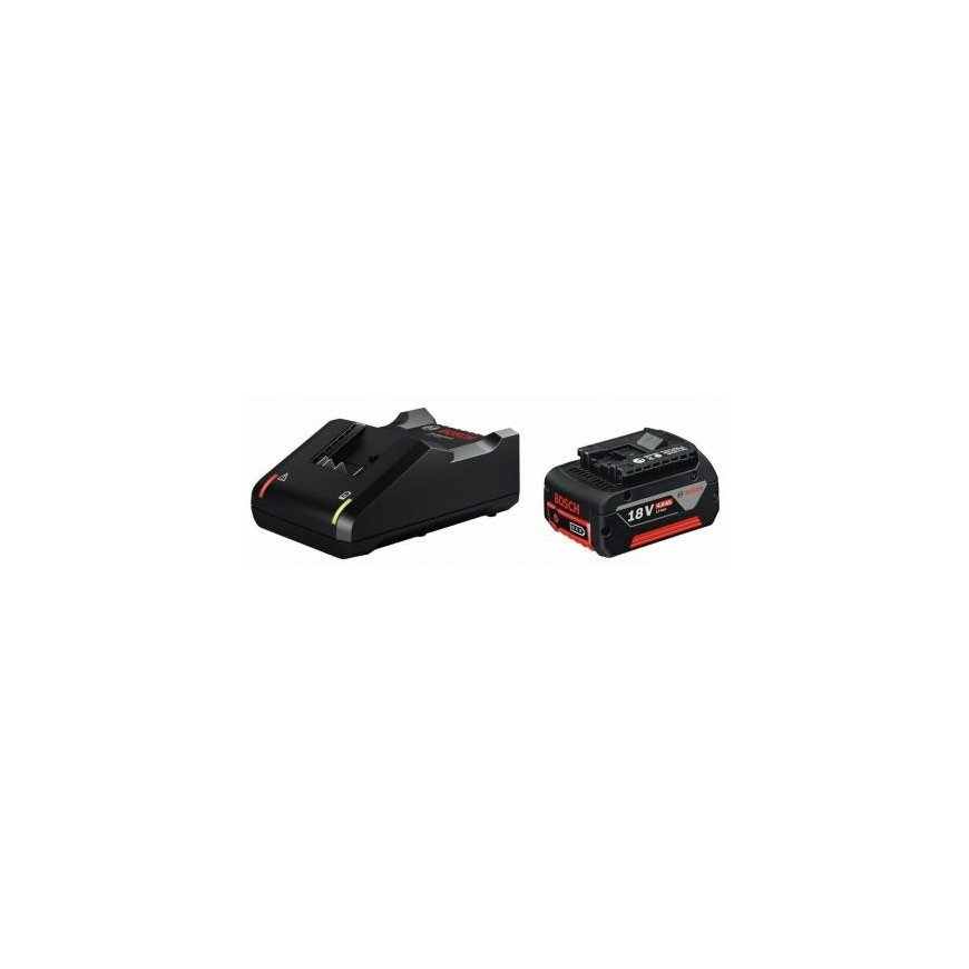 Bosch akumuliatorius GBA 18V 4.0AH + kroviklis GAL 18V-40 1600A01B9Y – 2