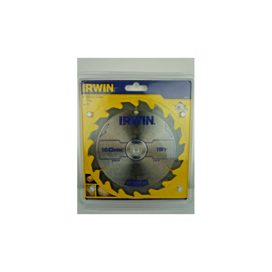 Irwin Pjov. diskas 160x20(16)x18T 2,5 mm ATB