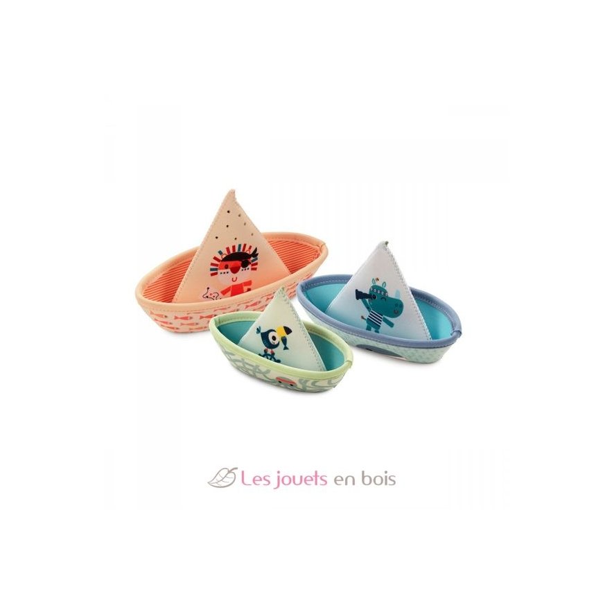 Lilliputiens Jungle 3 Bath Boats – 2