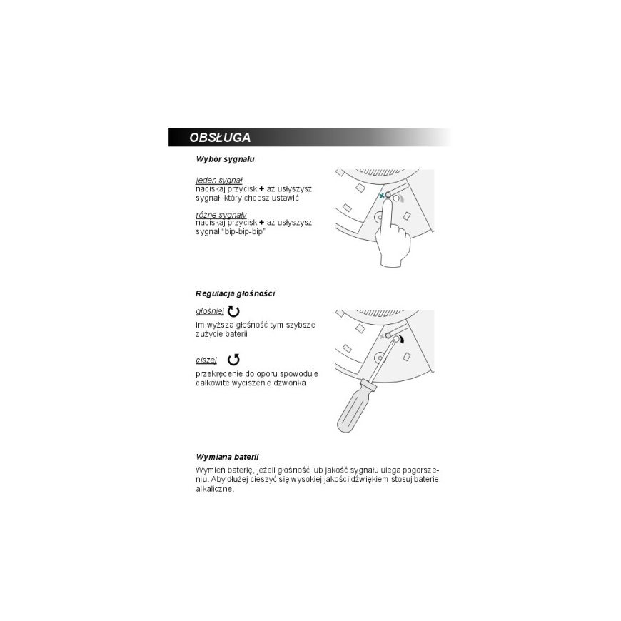 Orno Eiletronic KAKADU 9V IP20 85 dB white – 2