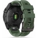 Išmaniojo laikrodžio Garmin Fenix 5/6/6 Pro/7 dirželis, Žalios spalvos Išmaniojo laikrodžio Garmin Fenix 5/6/6 Pro/7 dirželis, Žalios spalvos