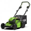 Greenworks GD60LM51SP muruniiduk Lükatav muruniiduk Patarei Must, Roheline