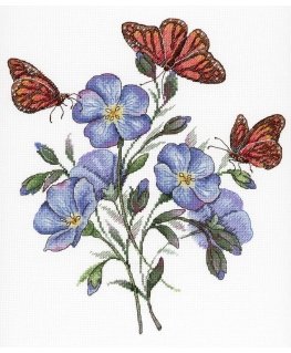 Beldizart (Nutraukta) Linų gėlė SNV-675