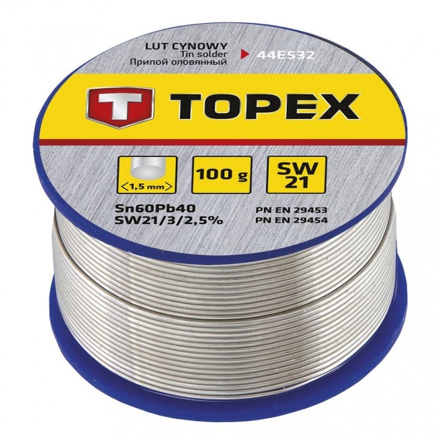 Topex tin solder 60% Sn 1