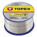 Topex alavo lydmetalis 60% Sn 1,5 mm viela 100g - 44E532 Topex alavo lydmetalis 60% Sn 1,5 mm viela 100g - 44E532
