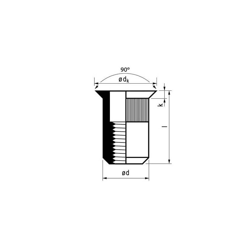 Srieginės kniedės MASTERFIX M06 VO 1.5-4.0 – 3