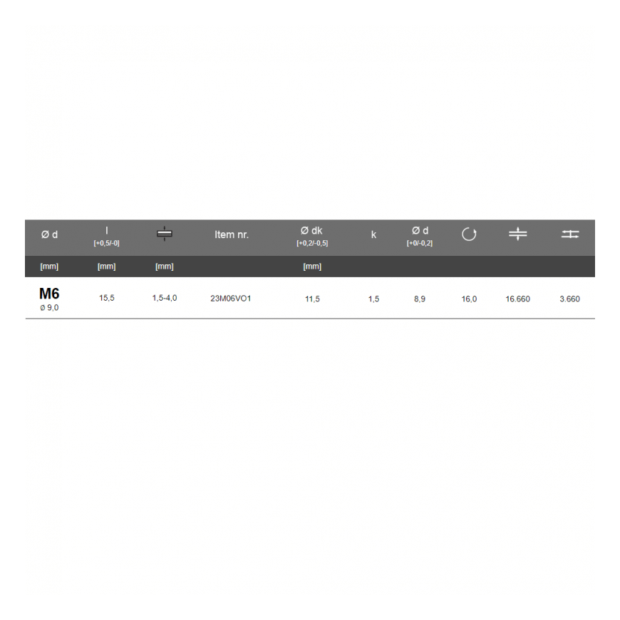 Srieginės kniedės MASTERFIX M06 VO 1.5-4.0 – 5