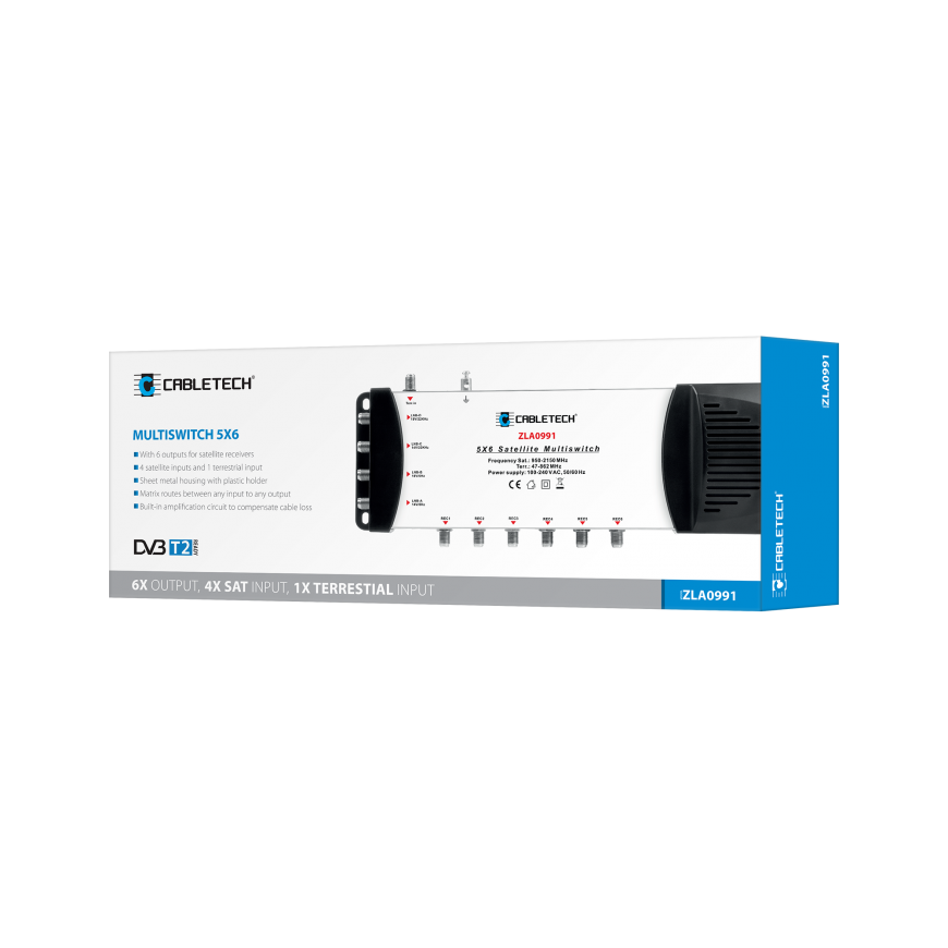 Cabletech 5x6 multiswitch – 2