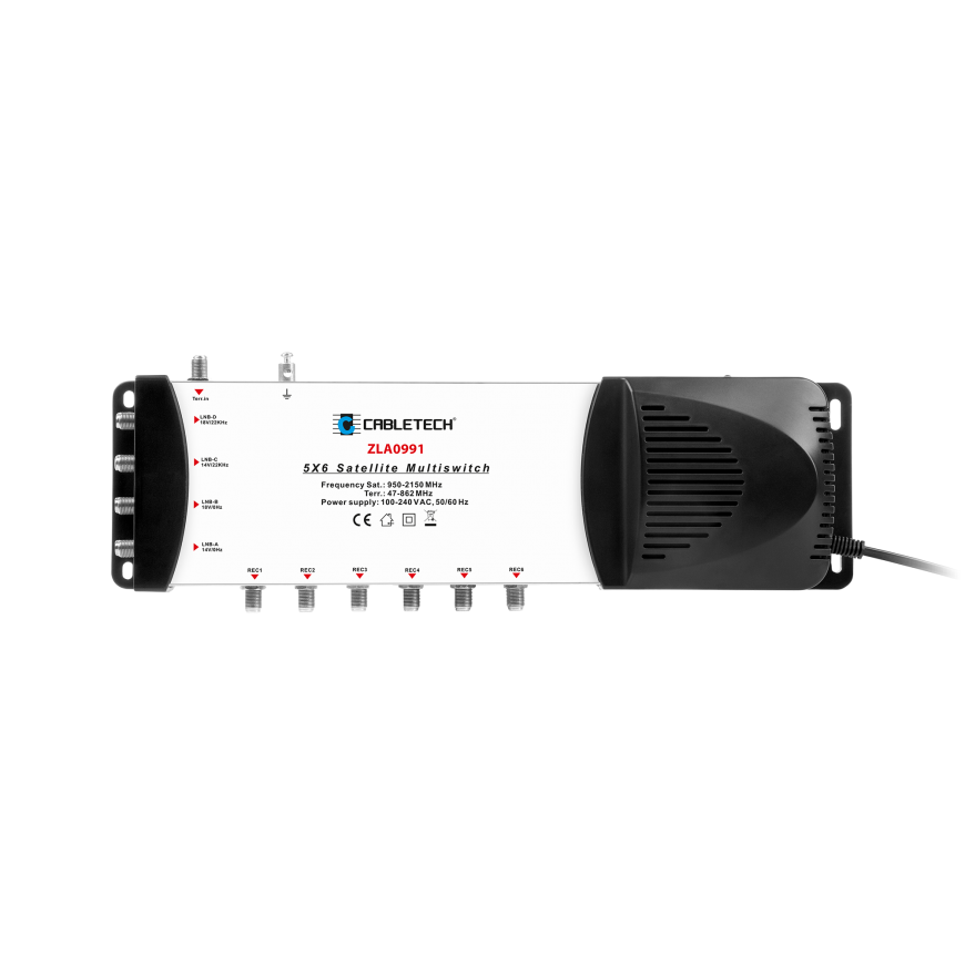 Cabletech 5x6 multiswitch – 3