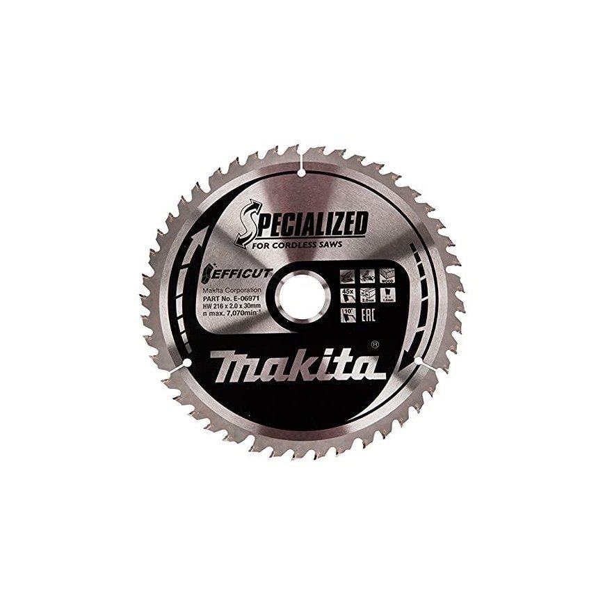 Makita E-06971 TCT saw 216X30X2,0MM