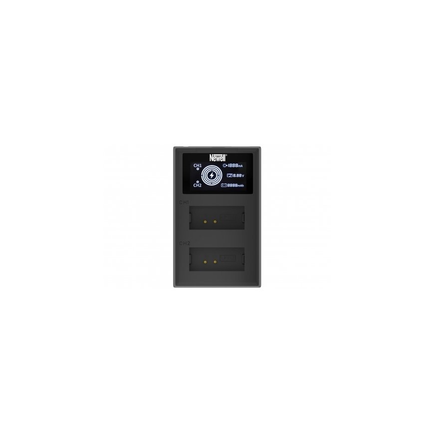 Newell Camera Charger Newell FDL-USB-C Dual Channel Charger for LP-E12 Batteries – 3