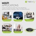 TECHLY Omnidirectional USB Conference Microphone TECHLY Omnidirectional USB Conference Microphone